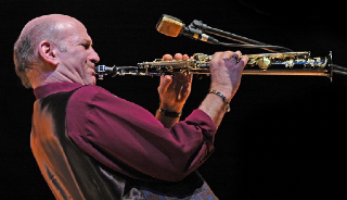 Dave Liebman playing saxophone