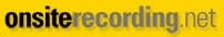 On Site Recording productions Logo